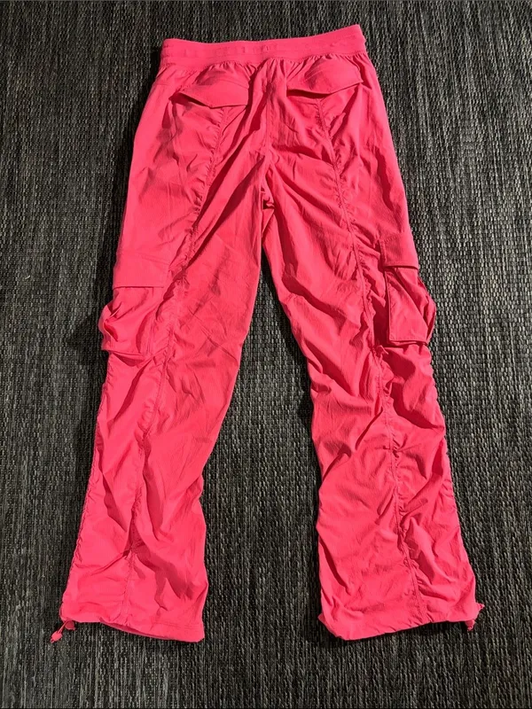 Lululemon Dance Studio Relaxed Mid-Rise Cargo Pant *Unlined Glaze Pink Sz Small - Image 2