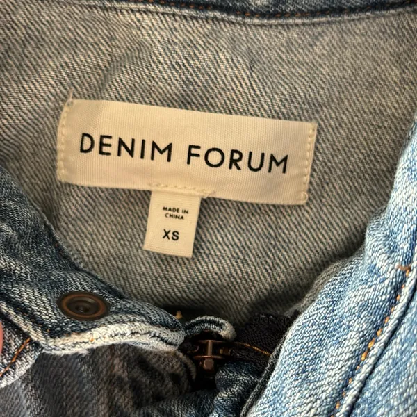 Denim Forum Jumpsuit Blue Size XS - Image 2