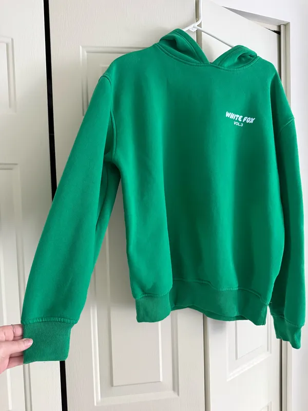Green White Fox Boutique Sweatshirt - Image 2