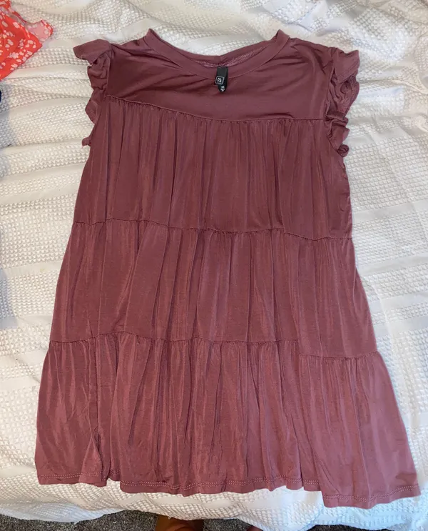 Tiered Dress Pink Size XS - Image 2