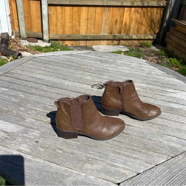 Mia Amore Women's TALYA COGNAC BOOTS Brown Size‎ 7.5 - Image 2