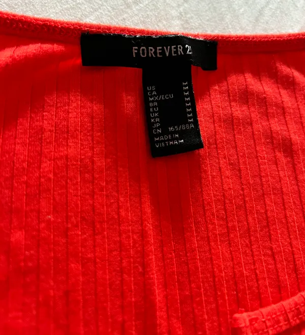Red Crop Top - Image 4