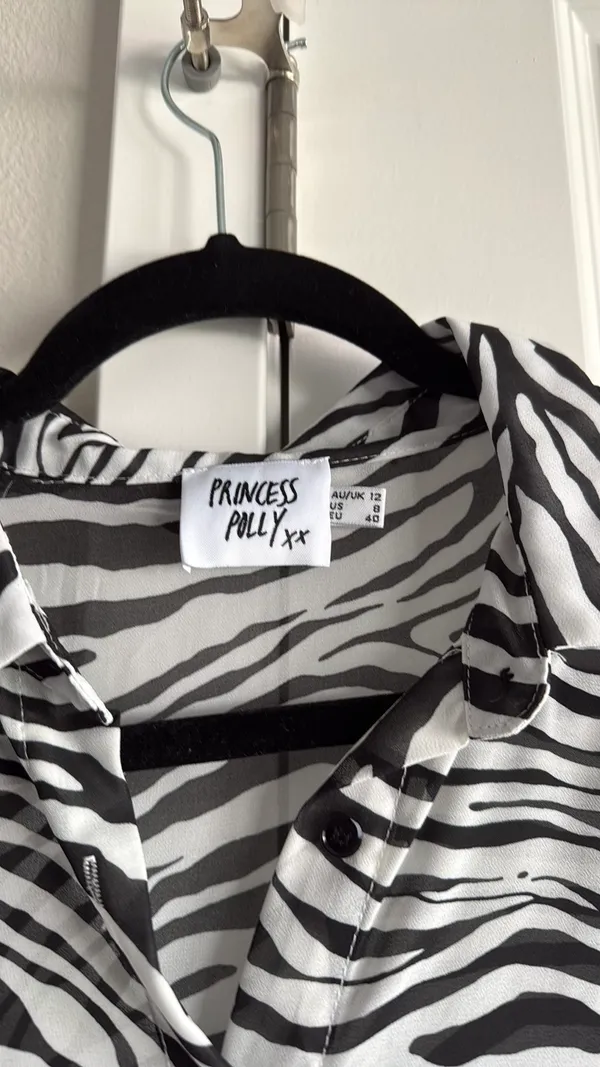 Princess Polly zebra top - Image 3