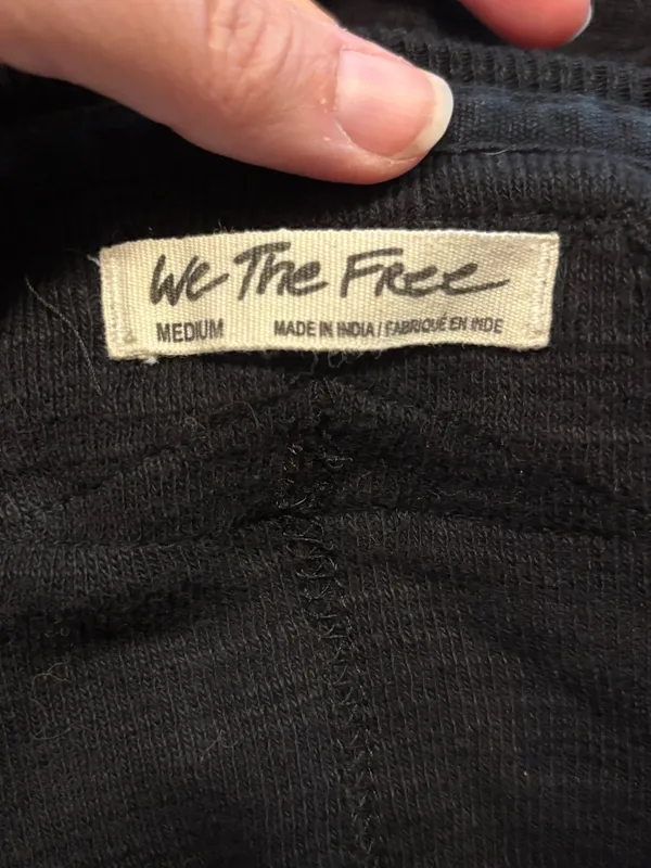 Free People We The Free Papaya Puff sleeve tee sz M - Image 3