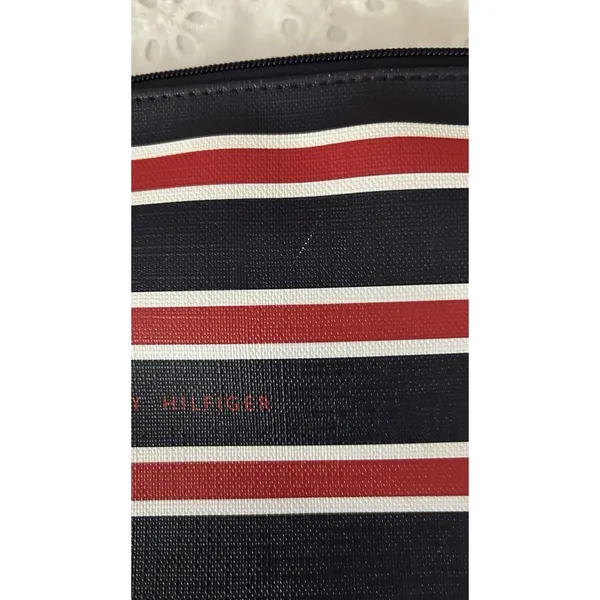 Tommy Hilfiger Crossbody Purse Classic Front pocket Nautical Beach Preppy - Image 4