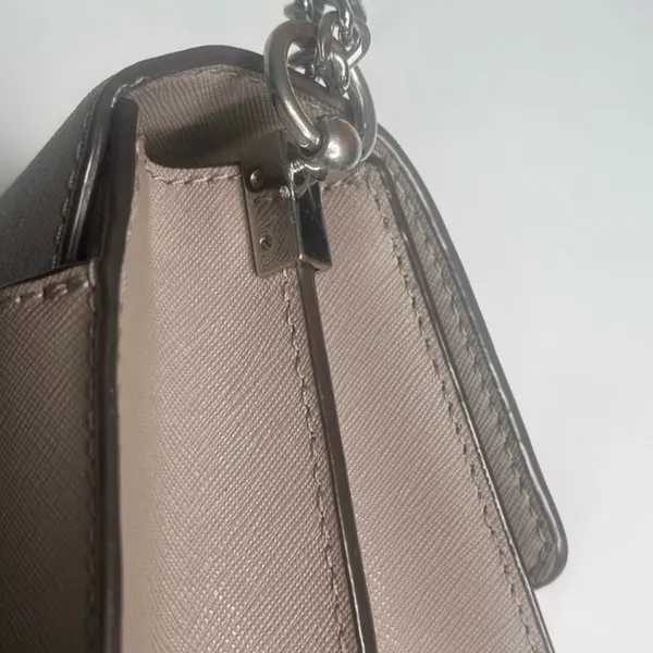 Tori Burch Emerson Envelope Bag- Gray - Image 3