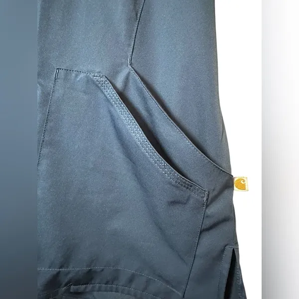 Carhartt Navy Blue Scrub Top XL Utility‎ V-Neck - Image 4