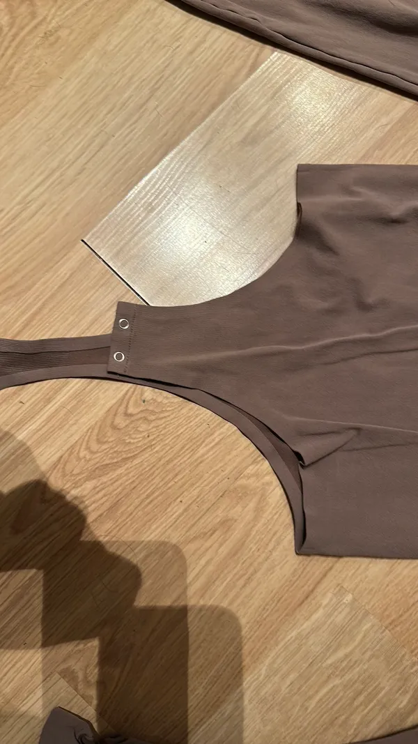 Tan Turtleneck Bodysuit Size M - Image 3
