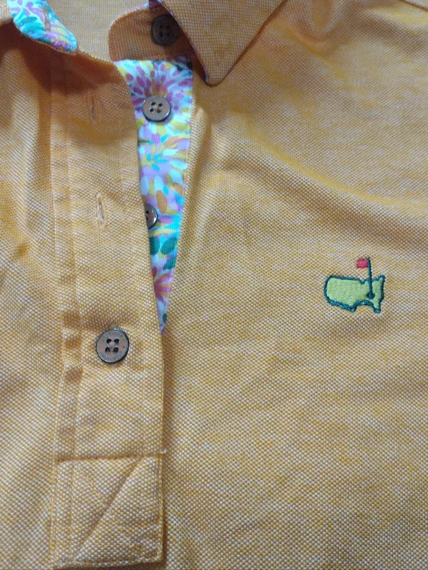 Magnolia Lane The Masters Orange Polo - Image 3