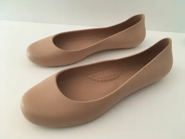 Pink Ballet Flats, Size 9 - Image 4