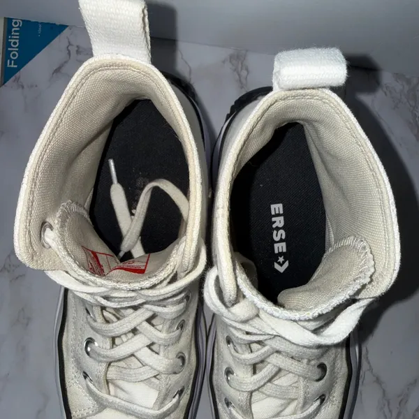 Converse Run Star Hike High Top Womens 7 Platform Lugged Sneakers Streetwear‎ - Image 10
