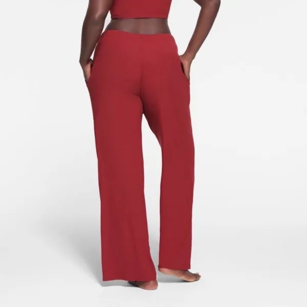 SKIMS SOFT LOUNGE PANTS NEW BRICK - Image 2