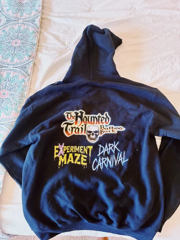 Haunted Trails Black Hoodie - Image 2