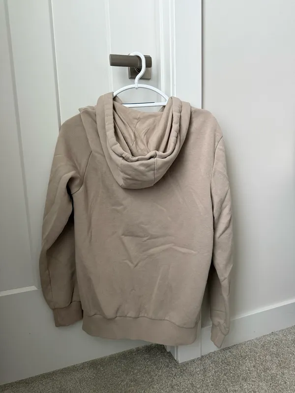 Primark Beige Zip up Hoodie - Image 2