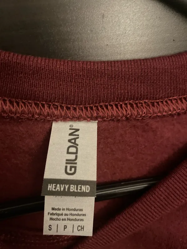 Gildan Maroon Yellowstone Sweatshirt  - Image 3