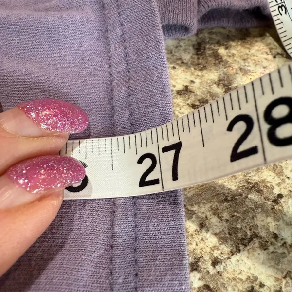 Simply southern size, large purple and gold long sleeve top - Image 4