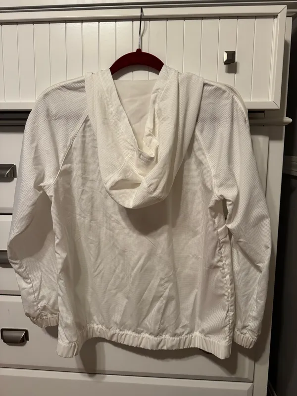 Lululemon White Windbreaker Jacket - Image 5