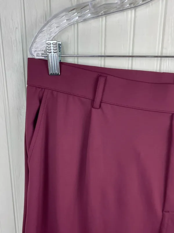 NEW Halara Flex DayStretch High Waisted Pocket Work Flare Pants Size XL Mahogany - Image 6