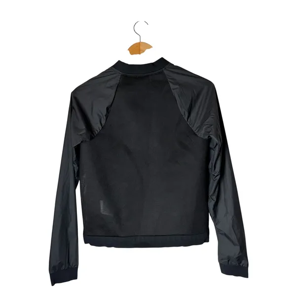 Nike Tech Hypermesh‎ Bomber Jacket Women XS Black Windbreaker Athletic Gorpcore - Image 3