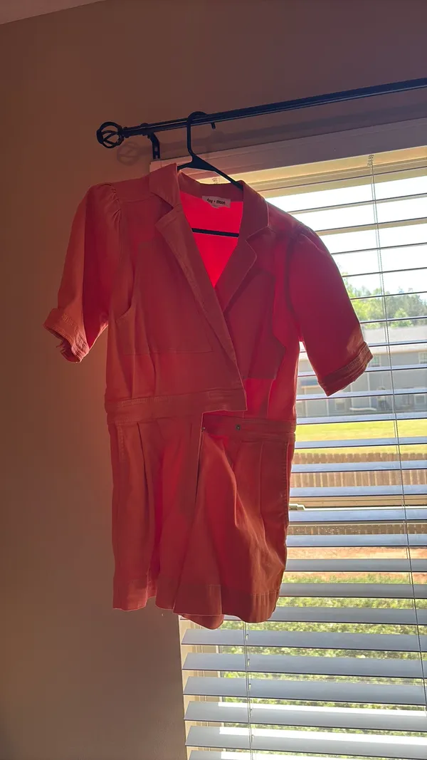 Orange romper day and moon Size M - Image 7
