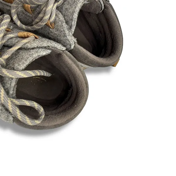 Chaco Borealis Ledge Waterproof Boots Women's 10‎ Gray Wool Suede Winter - Image 9