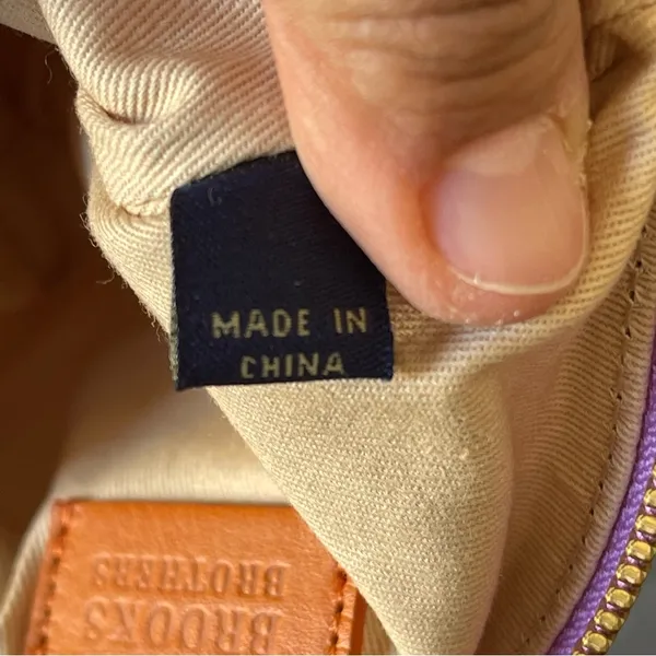 Brooks Brothers small cosmetic bag - Image 5