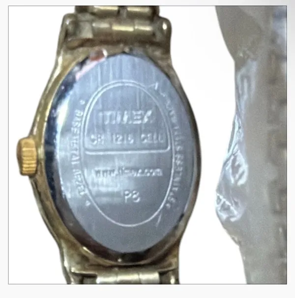 Timex Women's Cavatina Gold-Tone Expansion Band Watch - Image 3