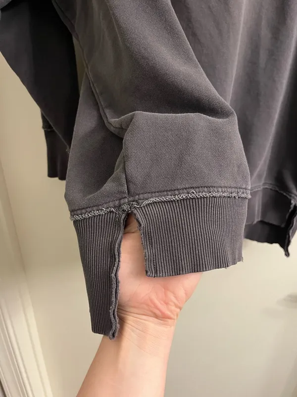 Aerie Grey Crewneck Pullover Small - Image 5