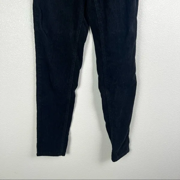 BDG‎ Urban Outfitters Black Corduroy Mom Pants High Rise Size 24 - Image 3