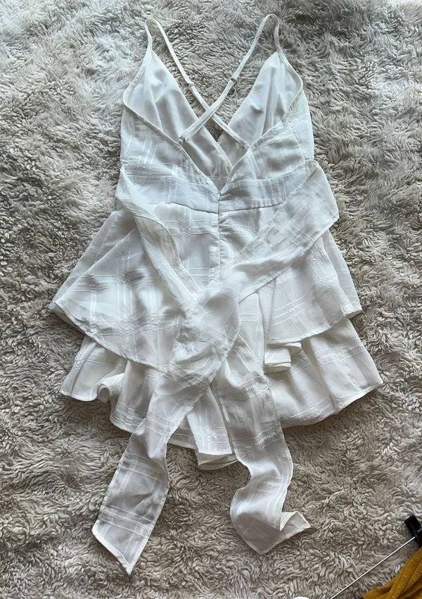 Princess Polly White Romper - Image 2