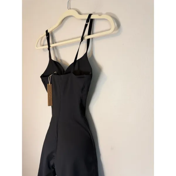 SKIMS Ultimate Mid Thigh Bodysuit Onyx Black Butt Enhancing XS Shapewear NWT - Image 10