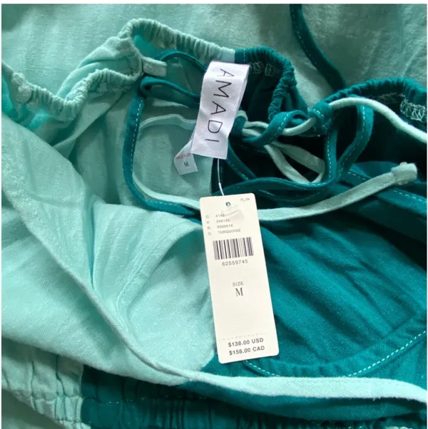 Anthropologie / AMADI | Colorblocked Jumpsuit, Size M - Image 5