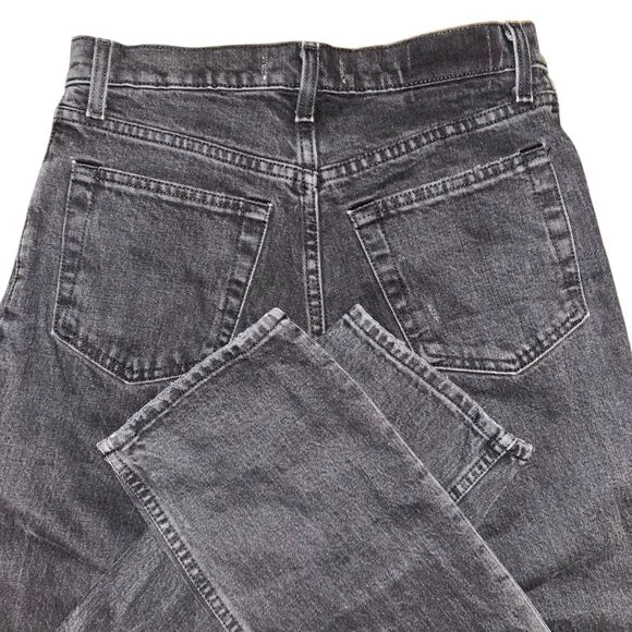 Abercrombie & Fitch The 90's Straight Ultra High Rise Distressed Denim Jean - Image 2