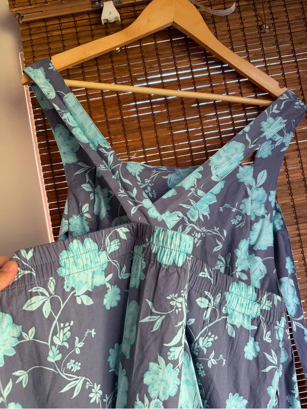 Free People Meet Me in Maui Floral Open Back Mini Dress Medium $128 - Image 7
