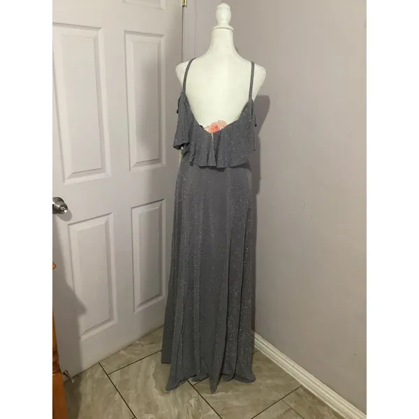 NWT Show Me Your Mumu Womens Renee Ruffle Maxi Dress Small Dancing Queen - Image 8