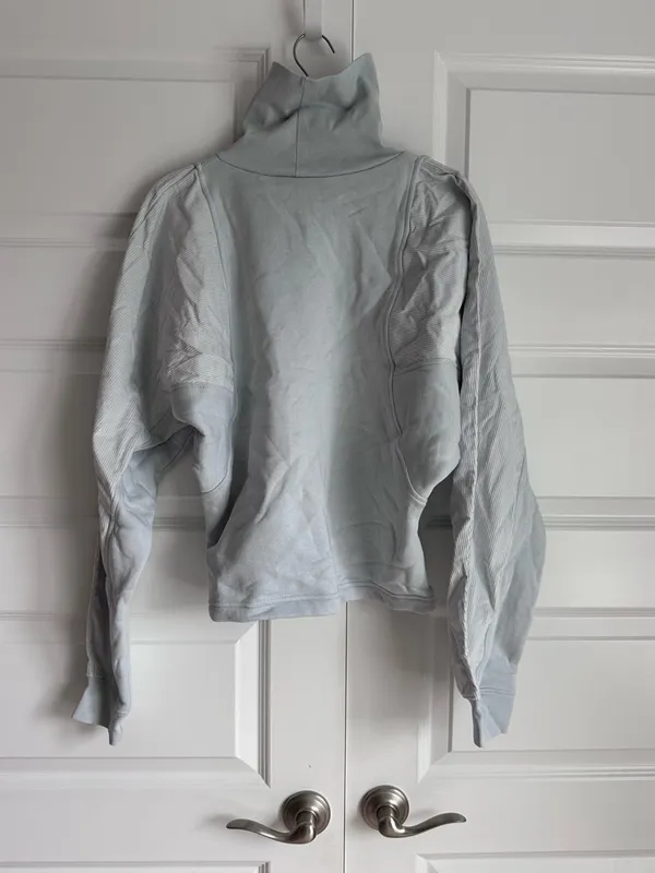 Nike Air Sweatshirt Turtleneck Corduroy Fleece Sweater High Neck NWT S‎ - Image 9
