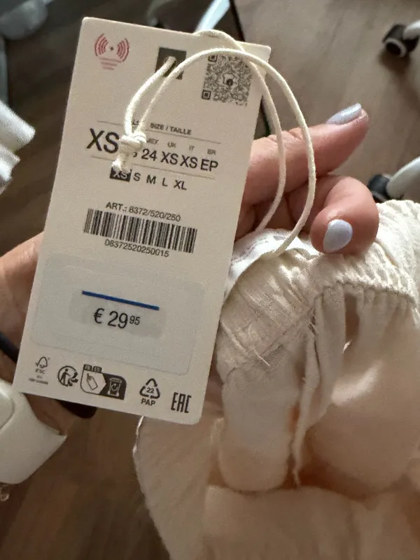 Zara Europe Linen Pants - Image 3