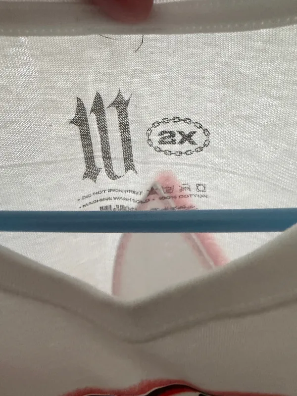 Mi Vice Tshirt White Size XXL - Image 3