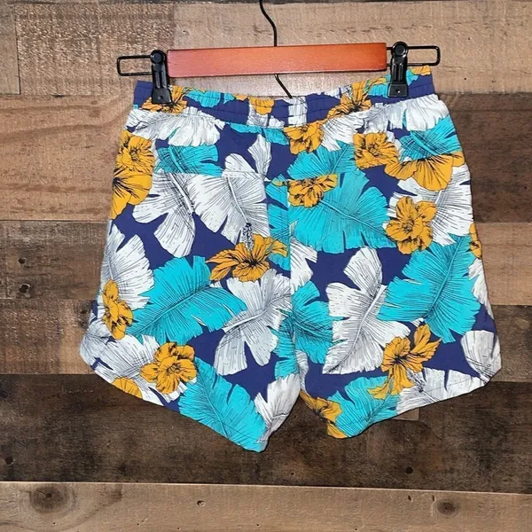 Patagonia Women's Baggies™ Shorts - 5" - Best Fronds Channel Blue - Image 8