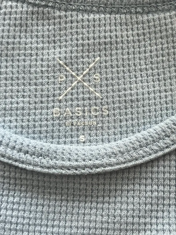 PacSun Basics Blue Baby Tee - Image 2