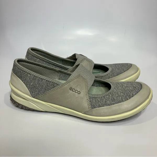 ECCO Biom Life mary‎ Jane shoes flats comfort shoes women’s size 39 gray casual - Image 2