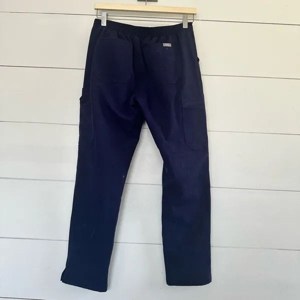 Figs Women’s Small Blue Yola Skinny Scrub Pants - Image 2