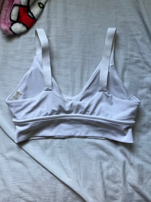 White Offline Aerie Bra - Image 2
