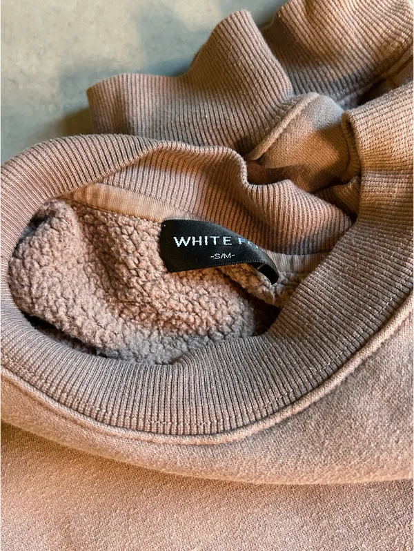 White Fox Brown Sweatshirt - Image 4