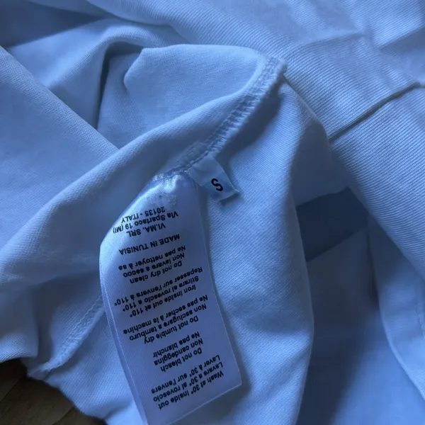 Icon Denim White Shirt - Image 4