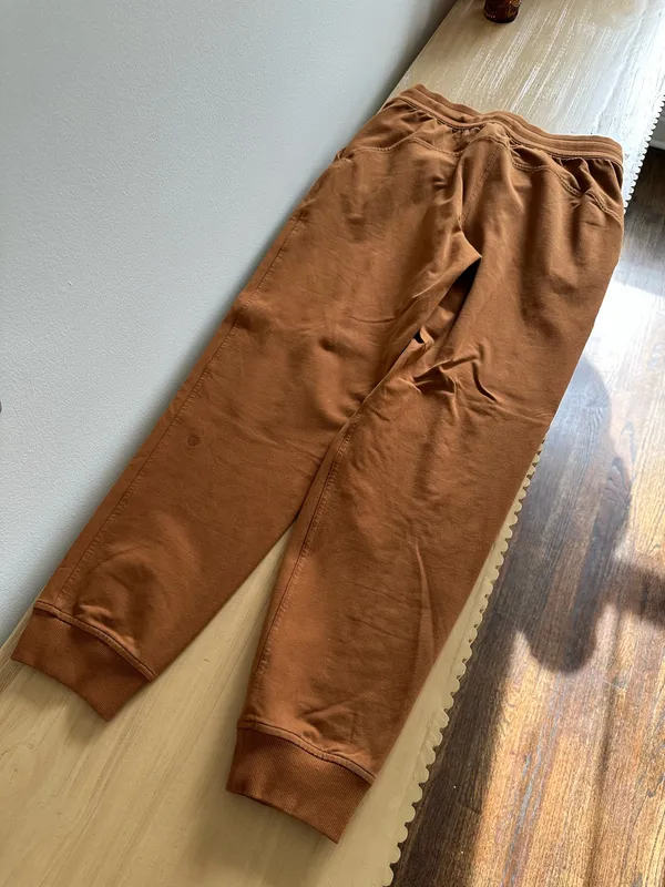Lululemon Scuba High-Rise French Terry Jogger Copper Brown 6 - Image 2
