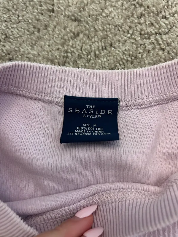 The Seaside Style pullover waffle knit - Image 3