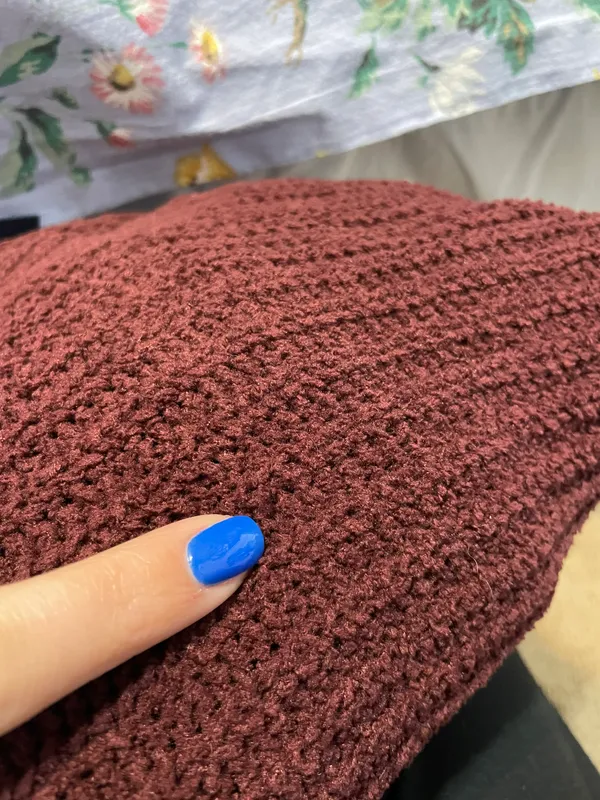 American Eagle Burgundy Sweater - Image 3