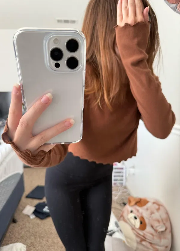 Aeropostale Cropped Long Sleeve Top - Image 2