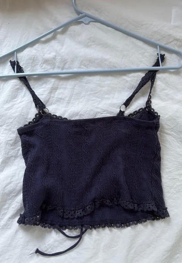 Navy Blue Edikted Tank Top - Image 2